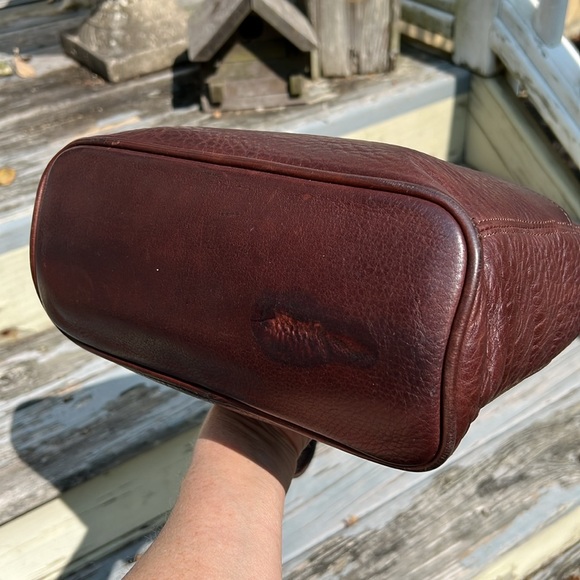 Coach Sonoma Brown Pebbled Leather Vintage Y2K Shoulderbag Handbag Distressed - Picture 8 of 14